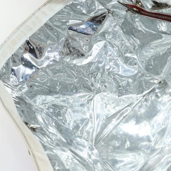 CHANEL Chain Tote Bag No5 Canvas Ivory Silver CC Auth 133727 - Picture 13 of 16